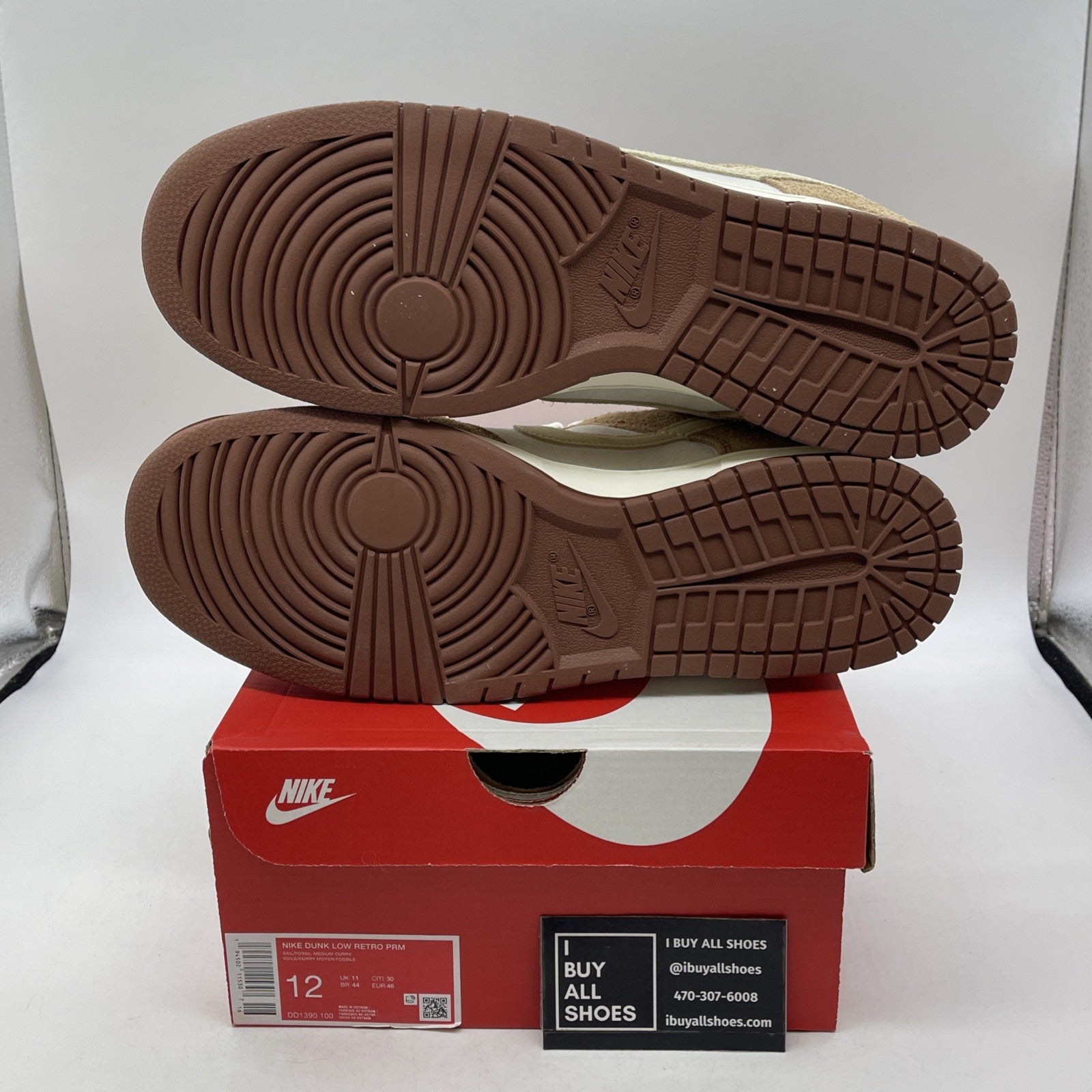 Size 12 - Nike Dunk Low Premium Medium Curry (DD1390-100)