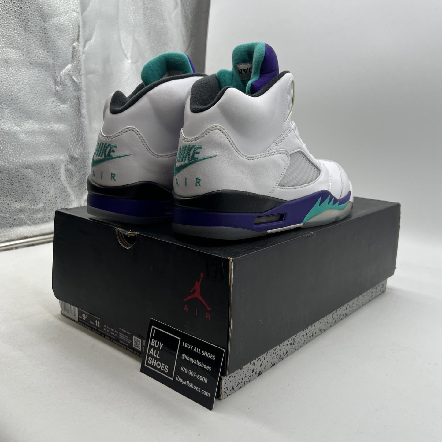 Size 9.5 - Air Jordan 5 Retro NRG Fresh Prince (AV3919-135)
