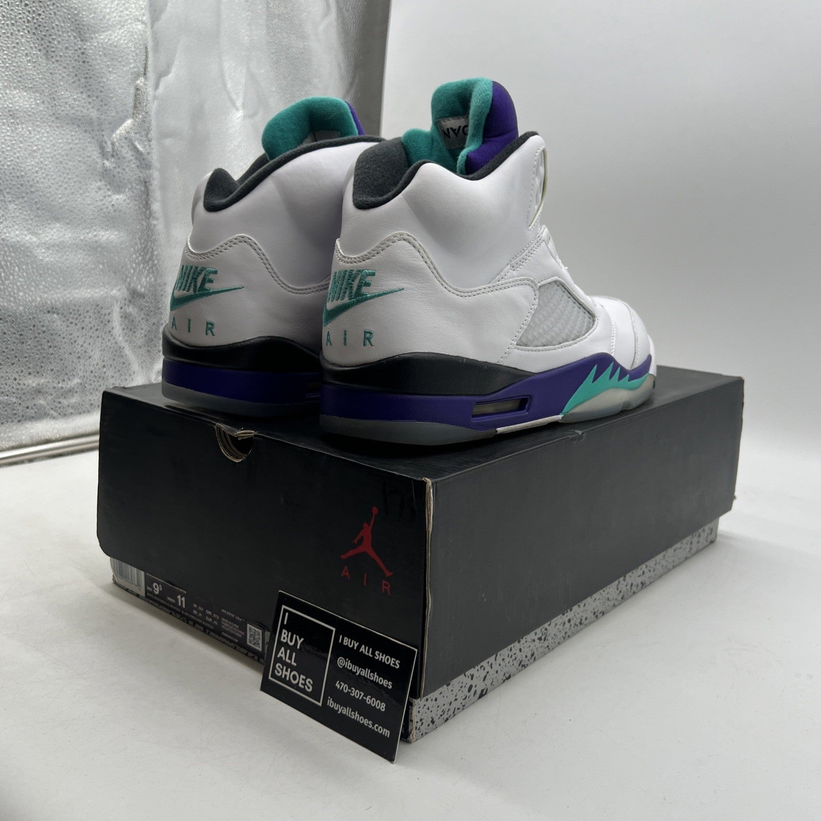 Size 9.5 - Air Jordan 5 Retro NRG Fresh Prince (AV3919-135)
