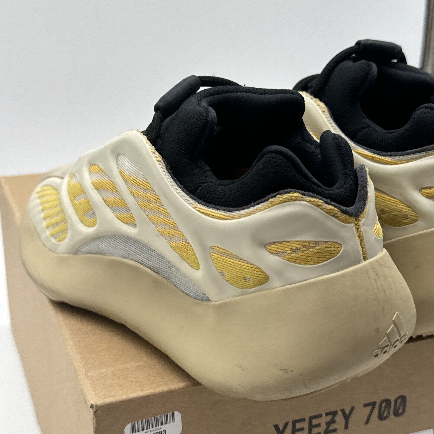 Size 6.5 - adidas Yeezy 700 V3 Safflower Yellow Black Cream Comfy Kanye West