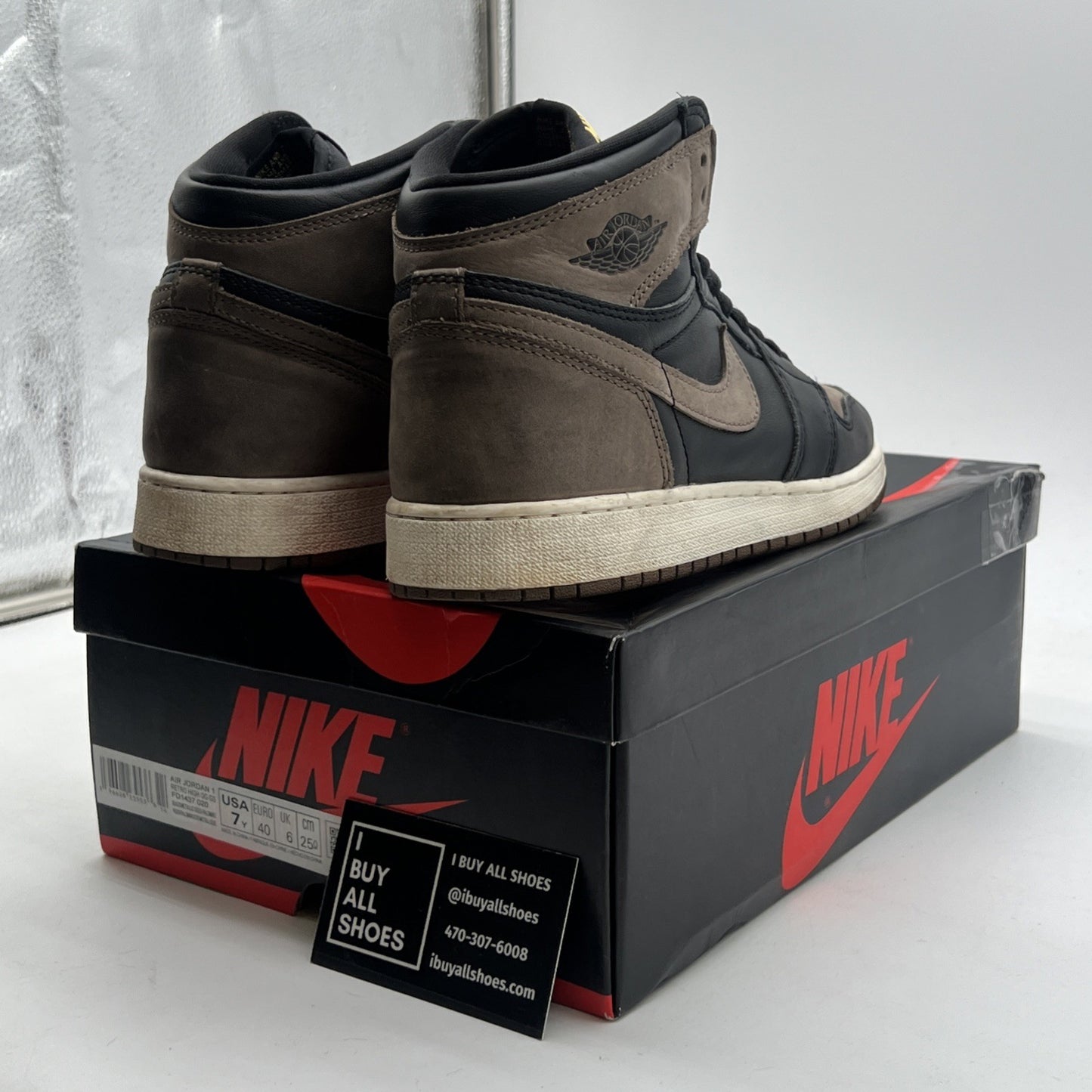 Size 7Y - Air Jordan 1 High Retro OG Palomino (FD1437-020)