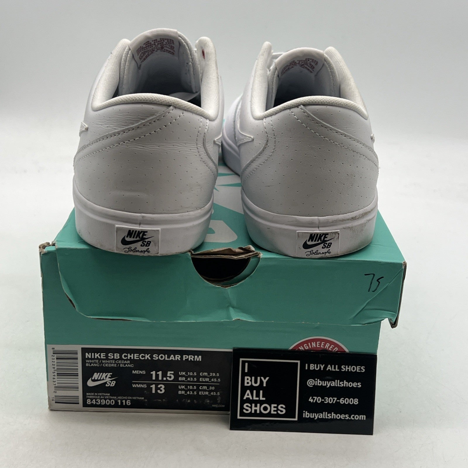 Size 11.5 - Nike SB Check Solar PRM (834900-116)