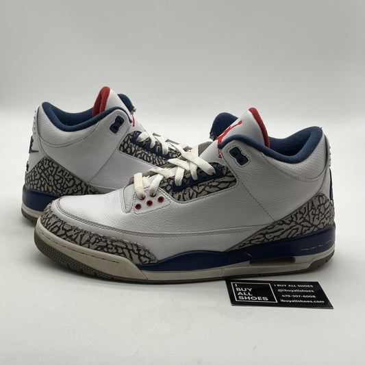 Size 11 - Air Jordan 3 Retro OG Mid True Blue (854262-106)