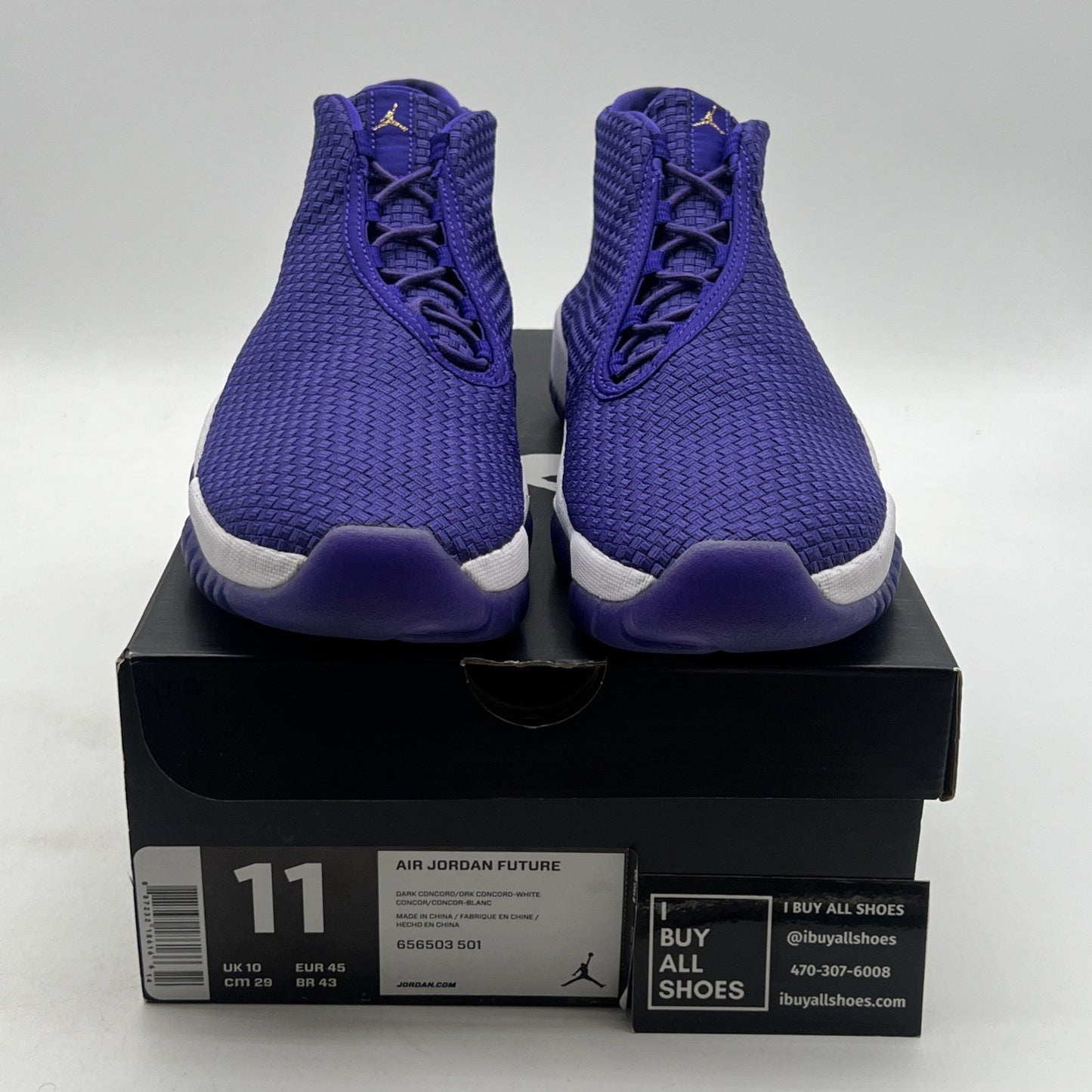 Size 11 - Jordan Future Dark Concord (656503-501)
