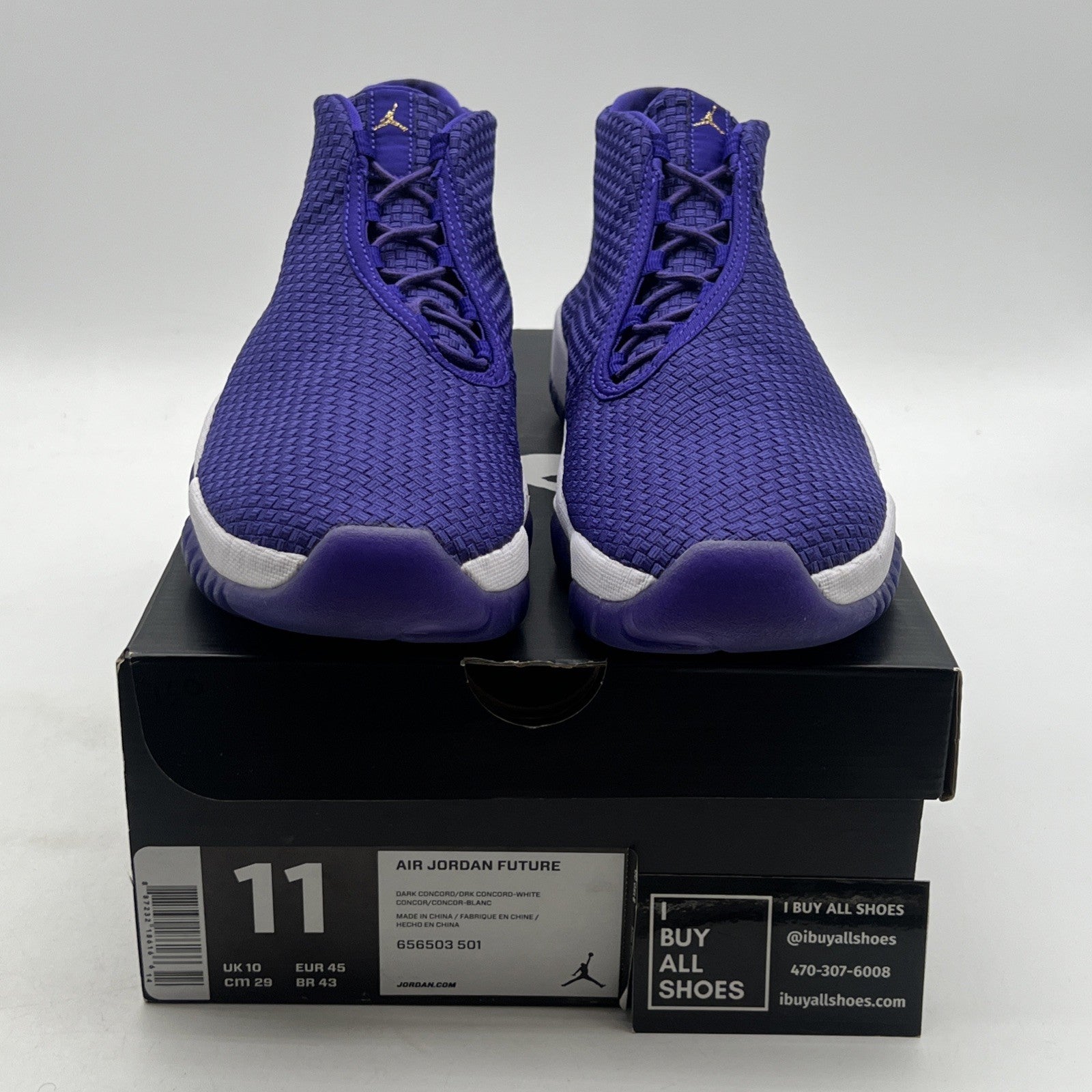Size 11 - Jordan Future Dark Concord (656503-501)