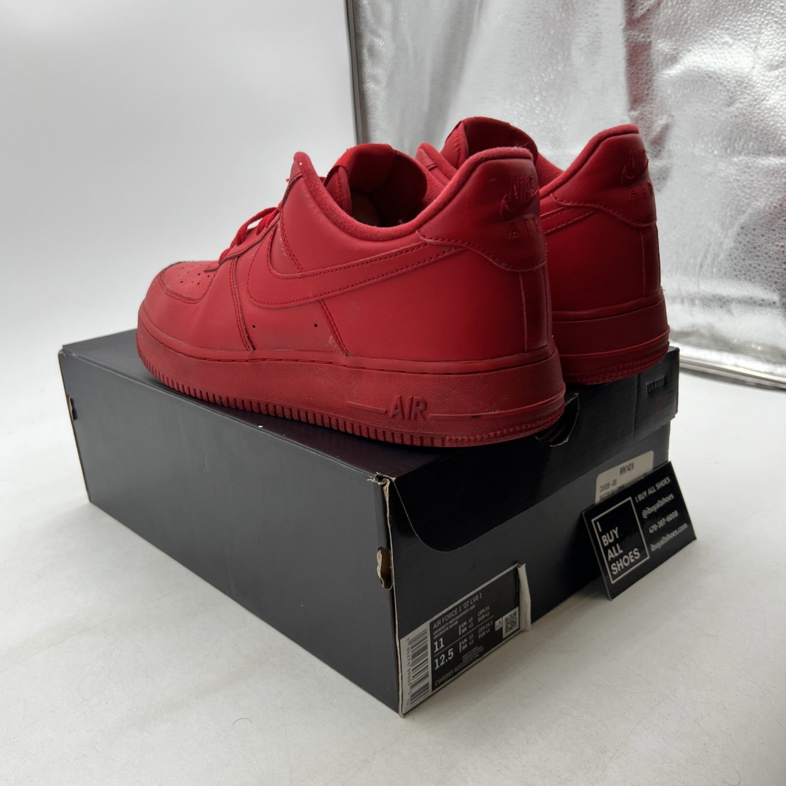 Size 11 - Nike Air Force 1 Low Triple Red (CW6999-600)