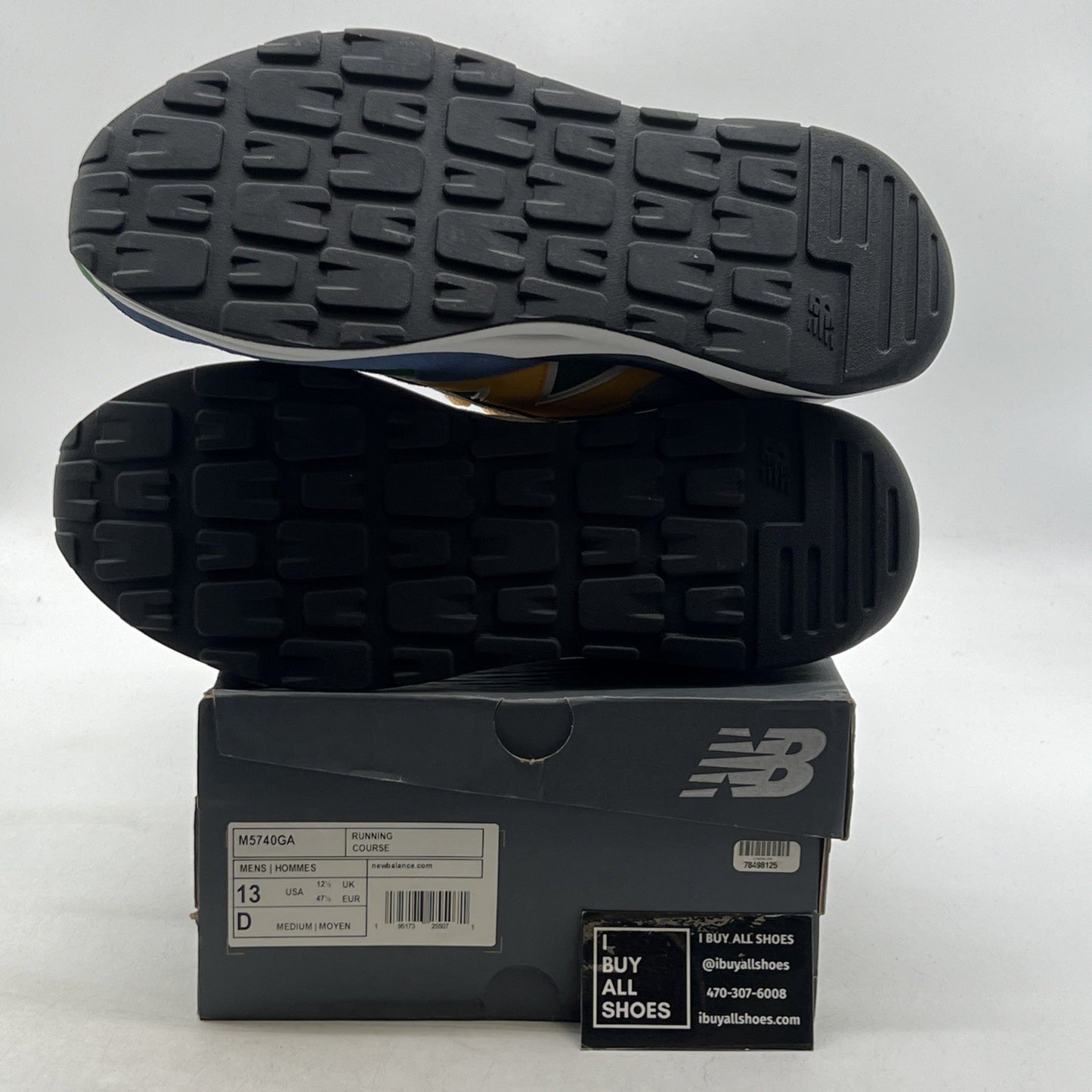 Size 13 - DAHOOD HUB x New Balance 5740 Da Special Pack - Green (M5740GA)