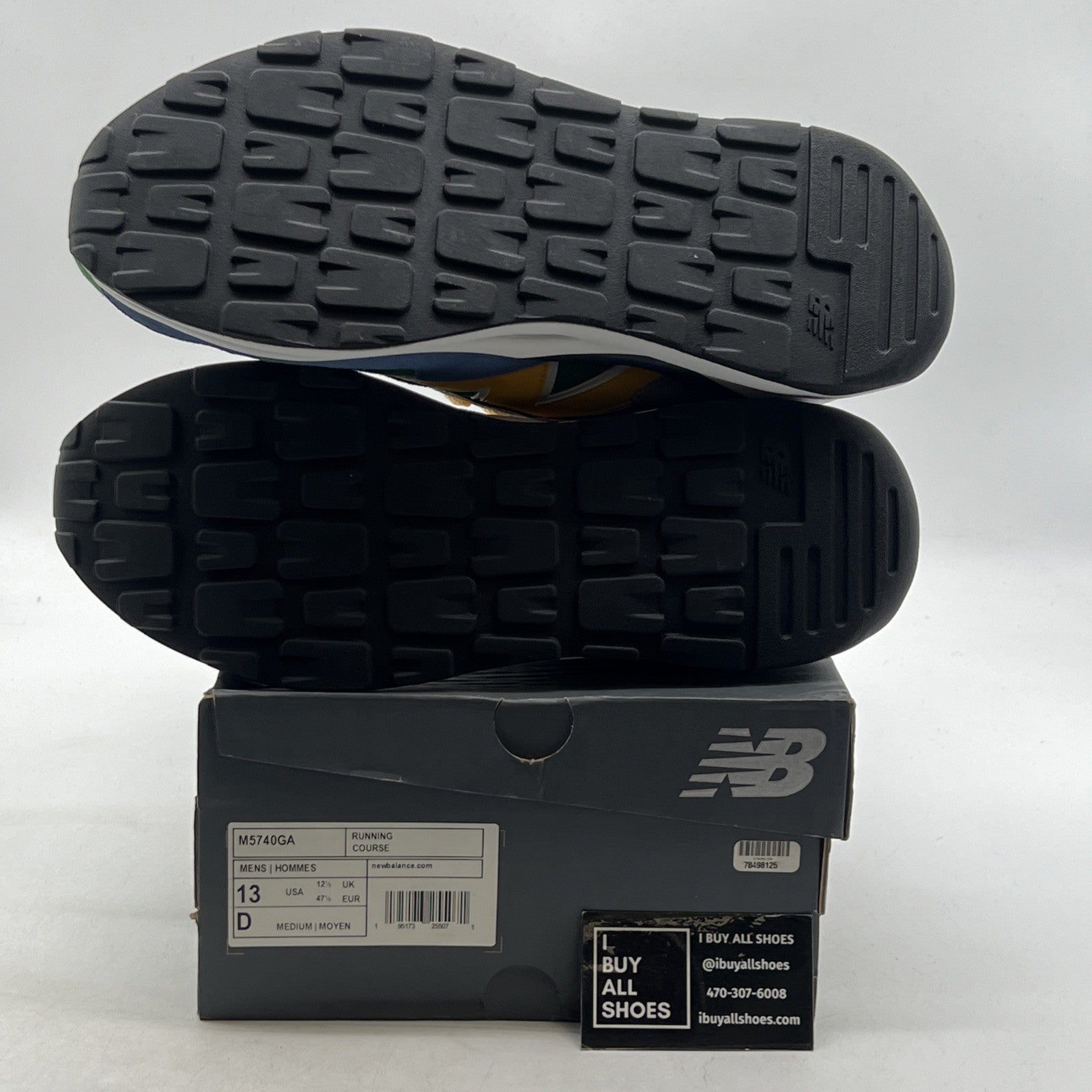 Size 13 - DAHOOD HUB x New Balance 5740 Da Special Pack - Green (M5740GA)