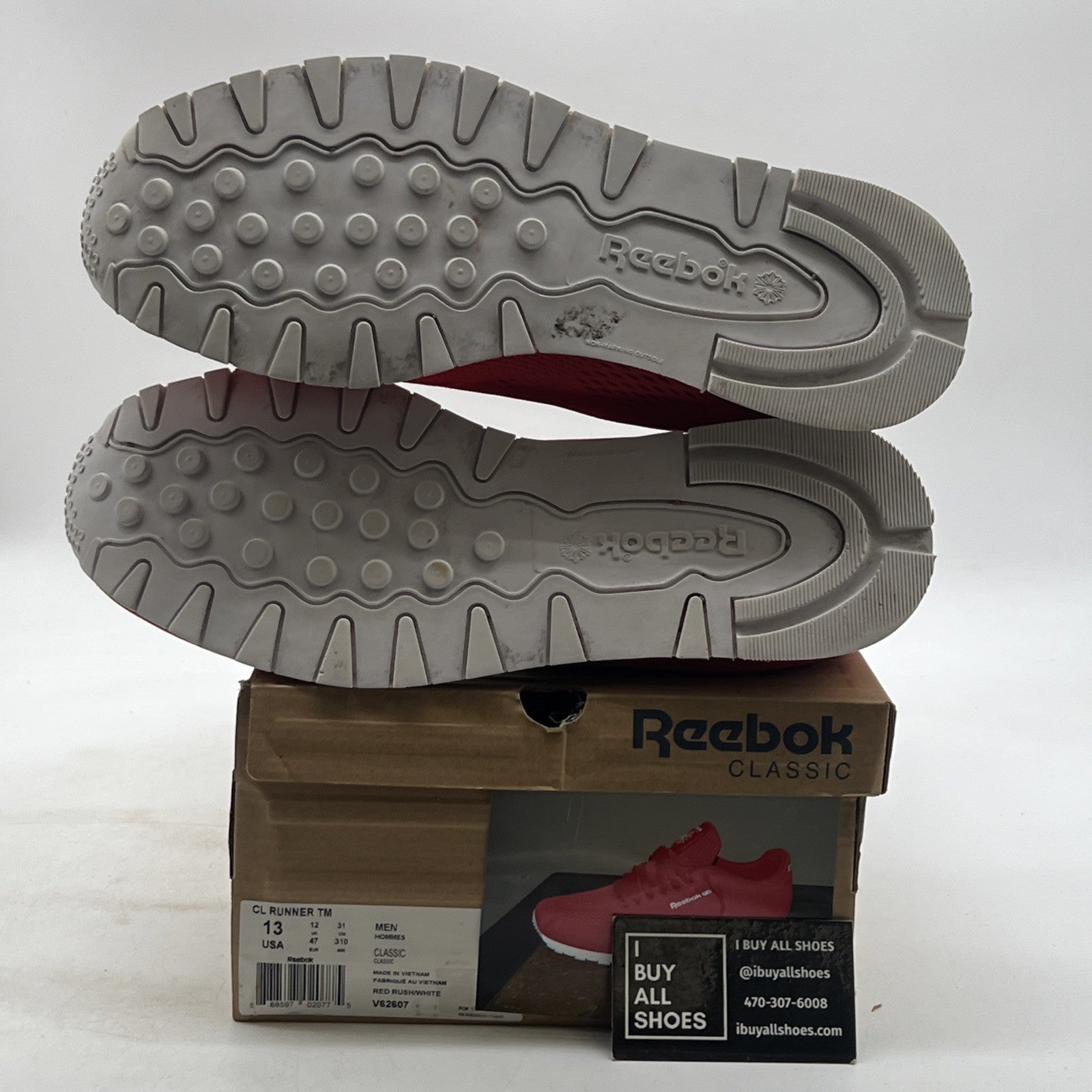 Size 13 - REEBOK REEBOK RUNNER CL TM (V62607)
