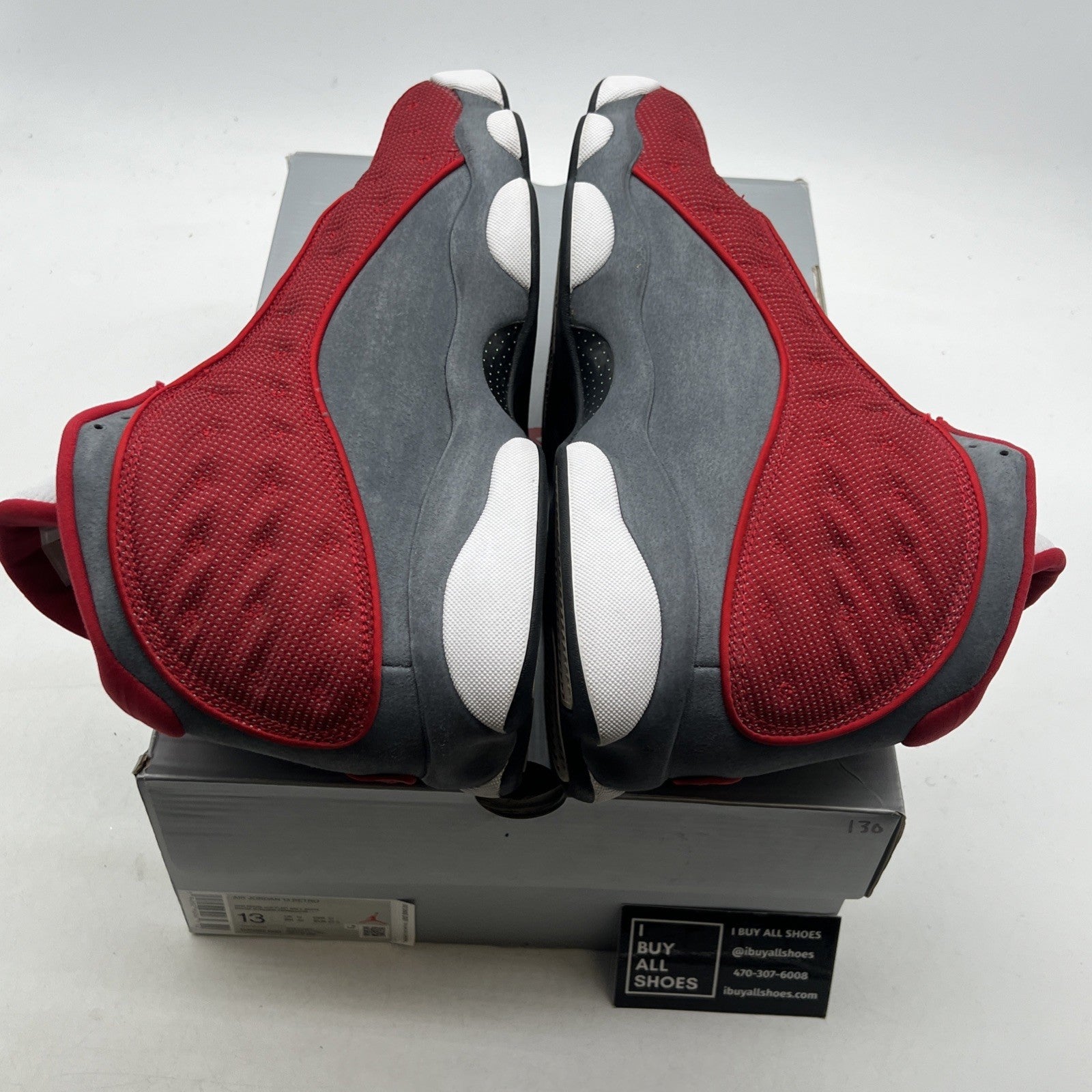 Size 13 - Air Jordan 13 Red/White - (DJ5982-600)