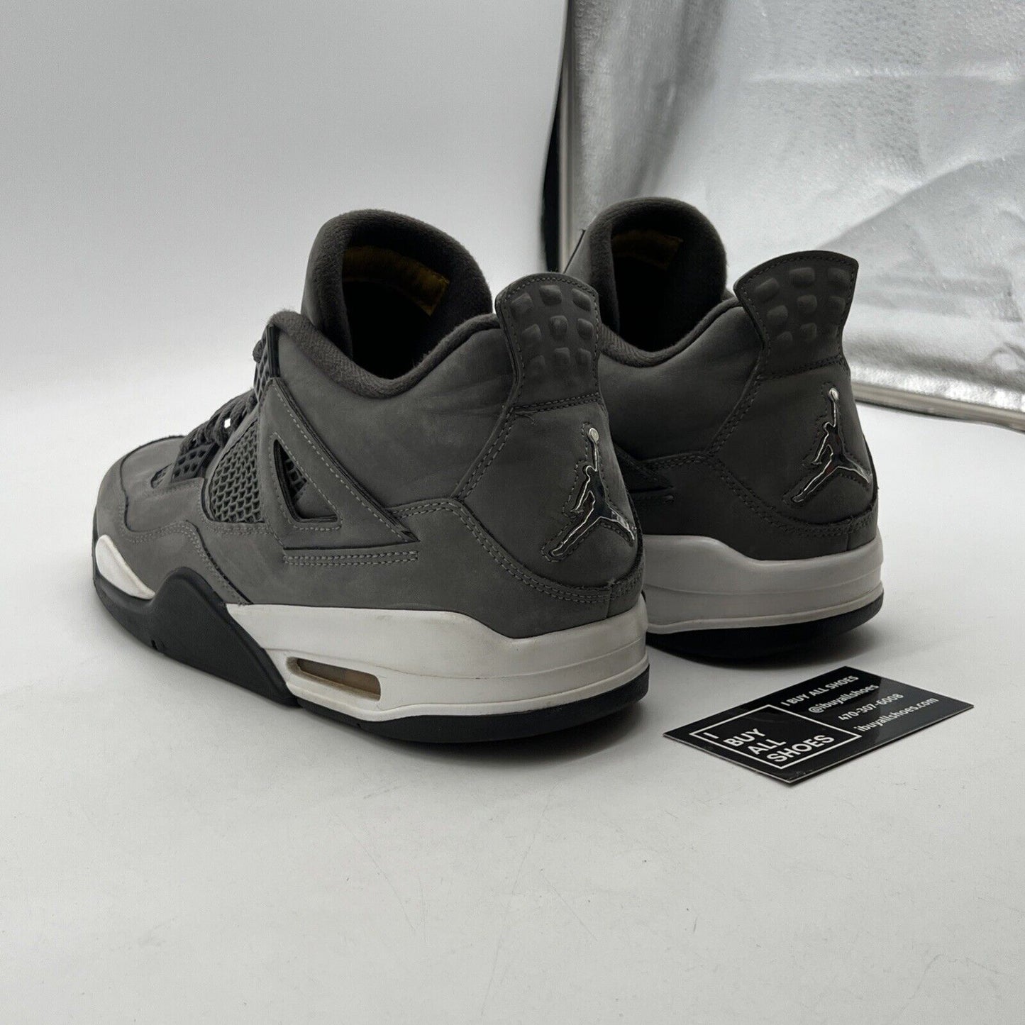 Size 11.5 - Air Jordan 4 Retro Low Cool Grey (308497-007)