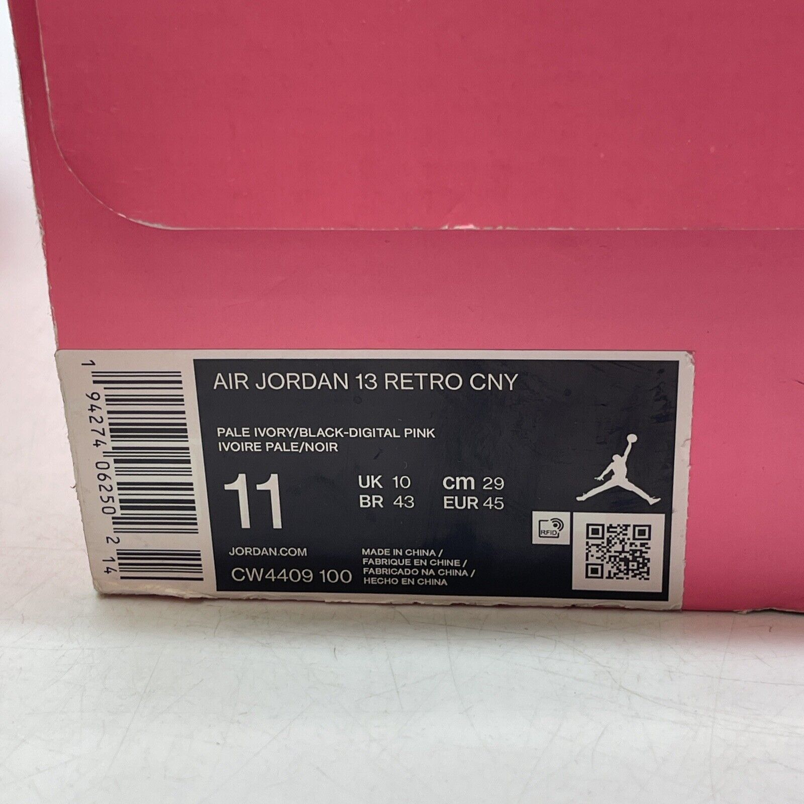 Size 11 - Air Jordan 13 Retro Chinese New Year Pink (CW4409-100)