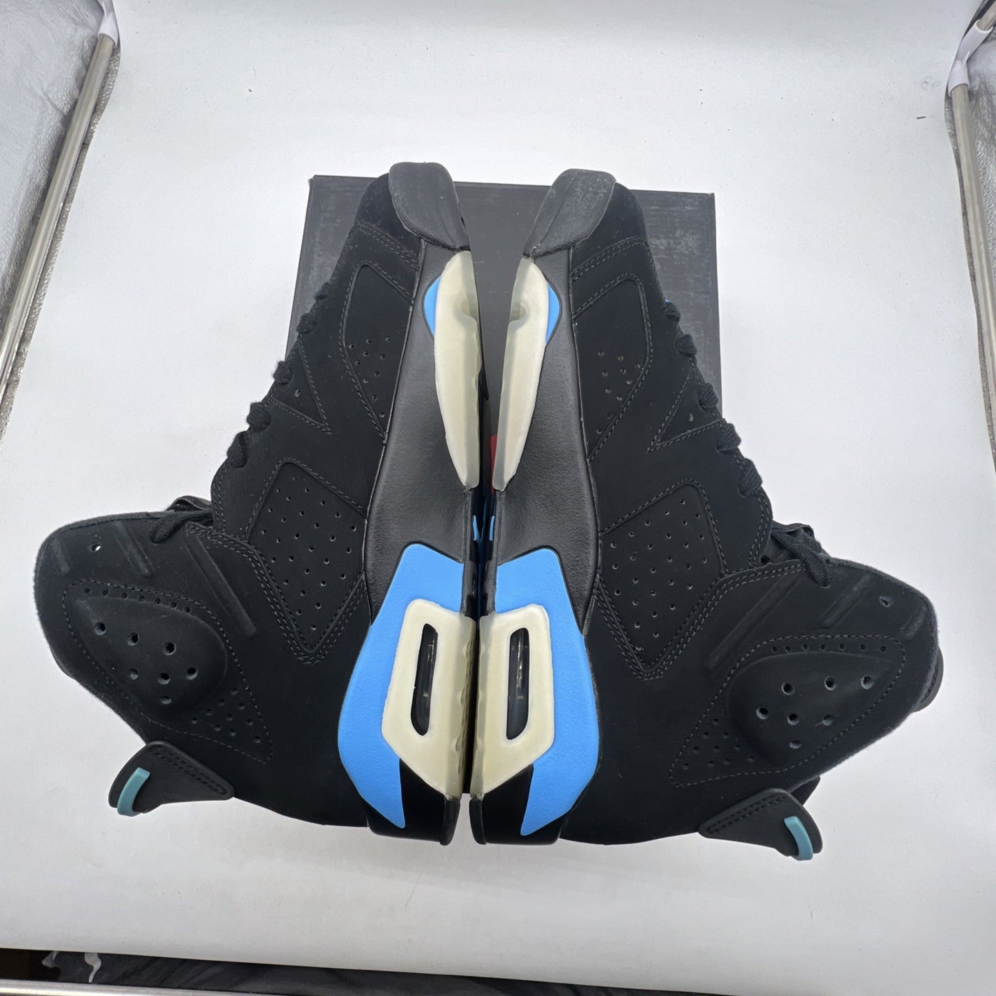 Size 9.5 - Air Jordan 6 Retro UNC (384664-006)