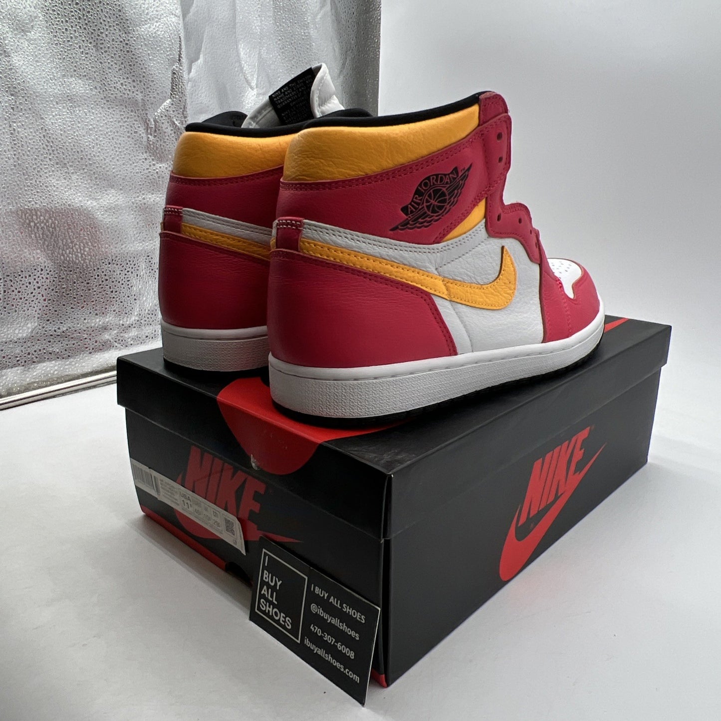 Size 11.5 - Air Jordan 1 Retro High OG Light Fusion Red 2021 (555088-603)