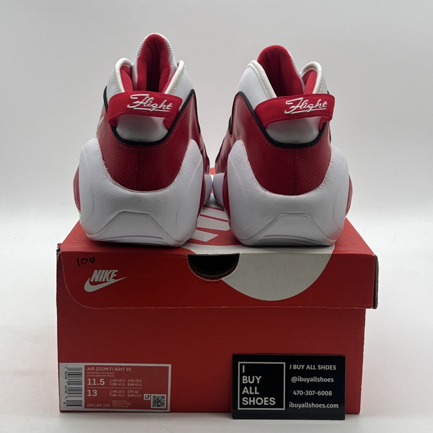 Size 11.5 - Nike Air Zoom Flight 95 2023 True Red (DX1165-100)