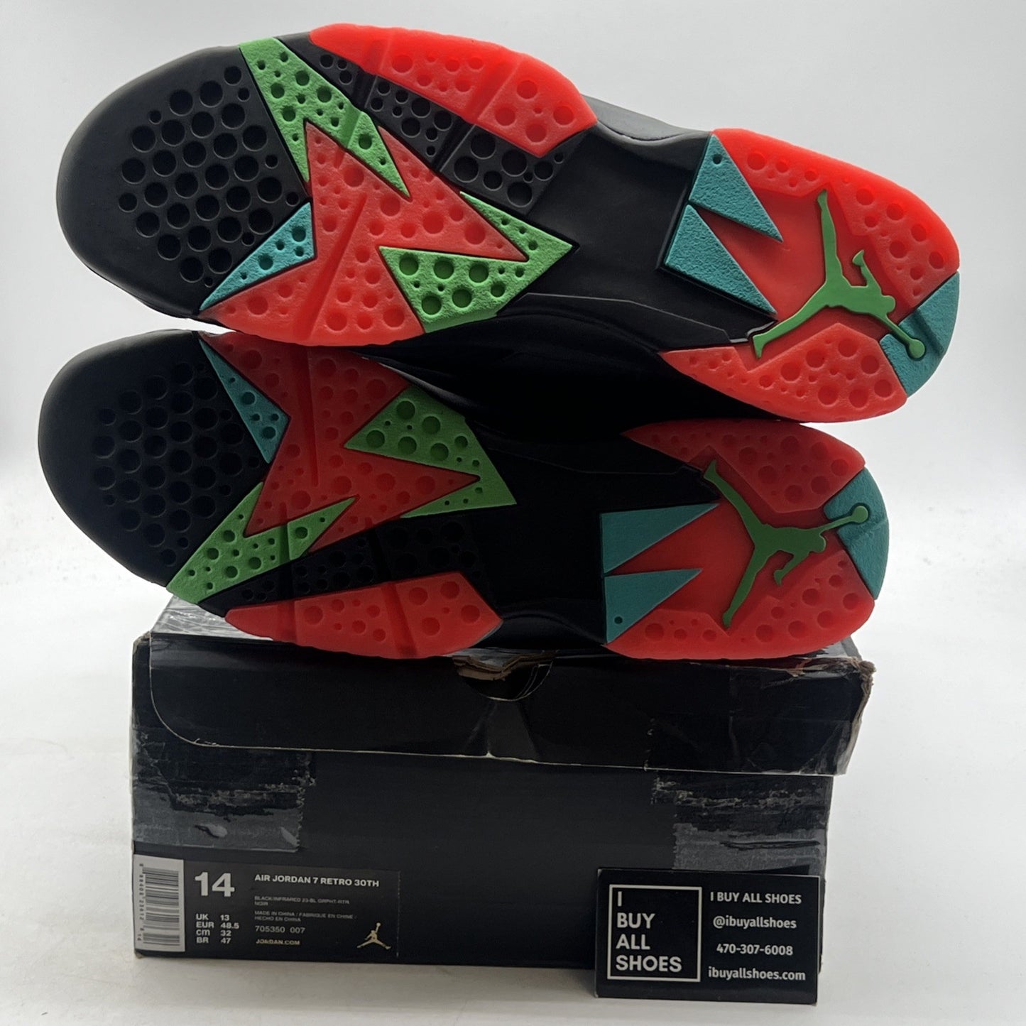 Size 14 - Air Jordan 7 Retro 30th Barcelona Nights (705350-007)
