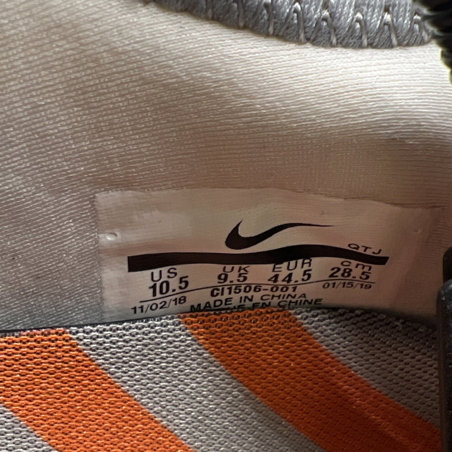 Size 10.5 - Nike Air VaporMax Plus On Air: Paris Works In Progress (CL1506-001)