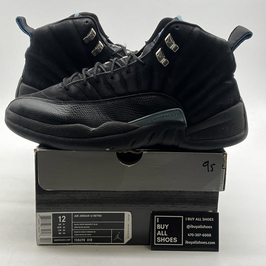 Size 12 - Air Jordan 12 Retro 2009 Nubuck (130690-018)