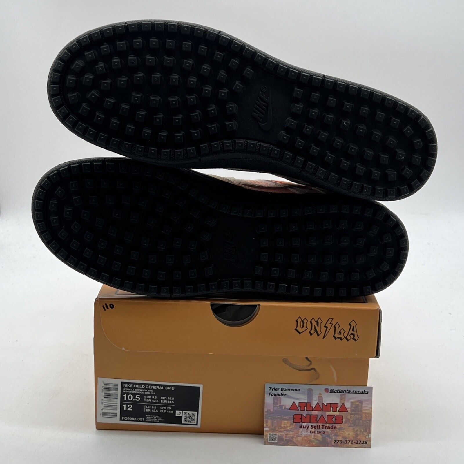 Size 10.5 - Nike Union LA x Field General Ivory (FQ9003-001)