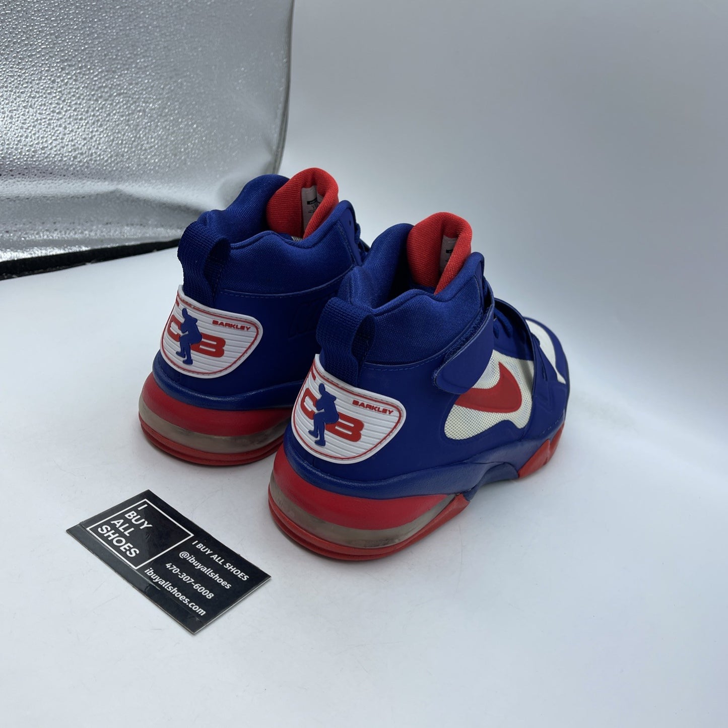 Size 11 - Nike Air Force Max CB 2 Hyperfuse Deep Roya (616761-400)