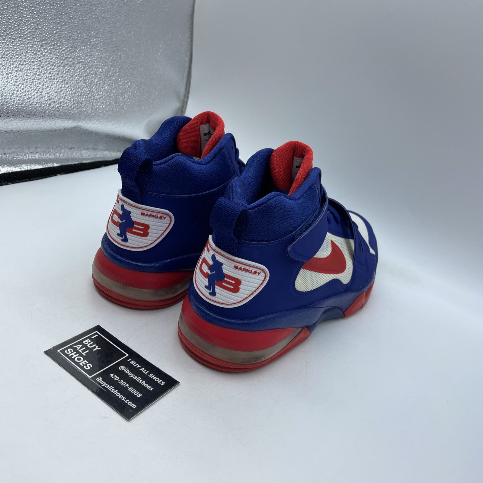 Size 11 - Nike Air Force Max CB 2 Hyperfuse Deep Roya (616761-400)