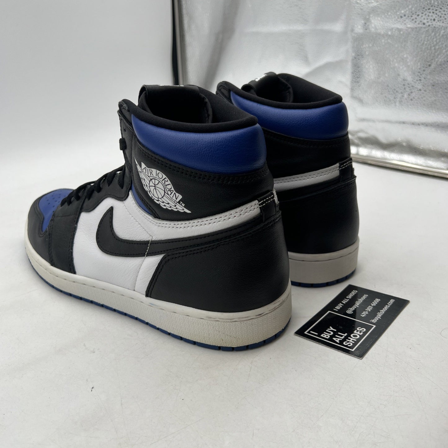 Size 13 - Air Jordan 1 Retro OG High Royal Toe (555088-041)