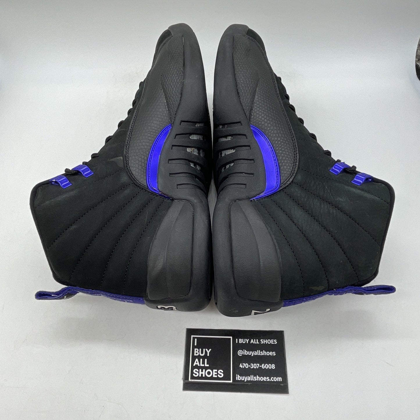 Size 10.5 - Air Jordan 12 Retro Dark Concord Black Suede (CT8013-005)