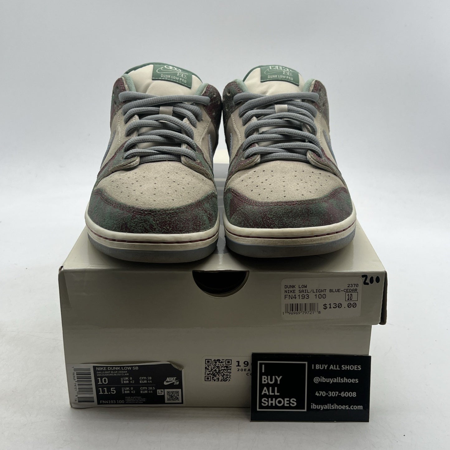Size 10 - Nike Crenshaw Skate Club x Dunk SB Low Ivory (FN4193-100)