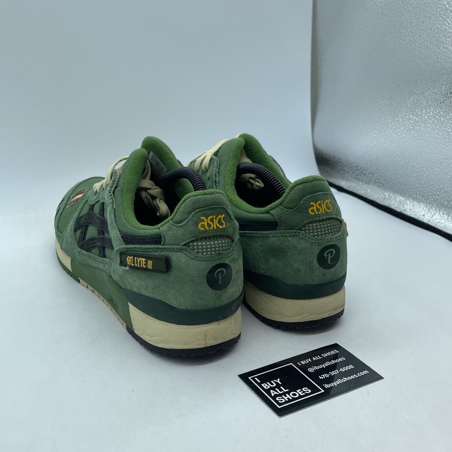 Size 10.5 - ASICS x Sneaker Politics Gel-Lyte III "Always Ready" Green Black