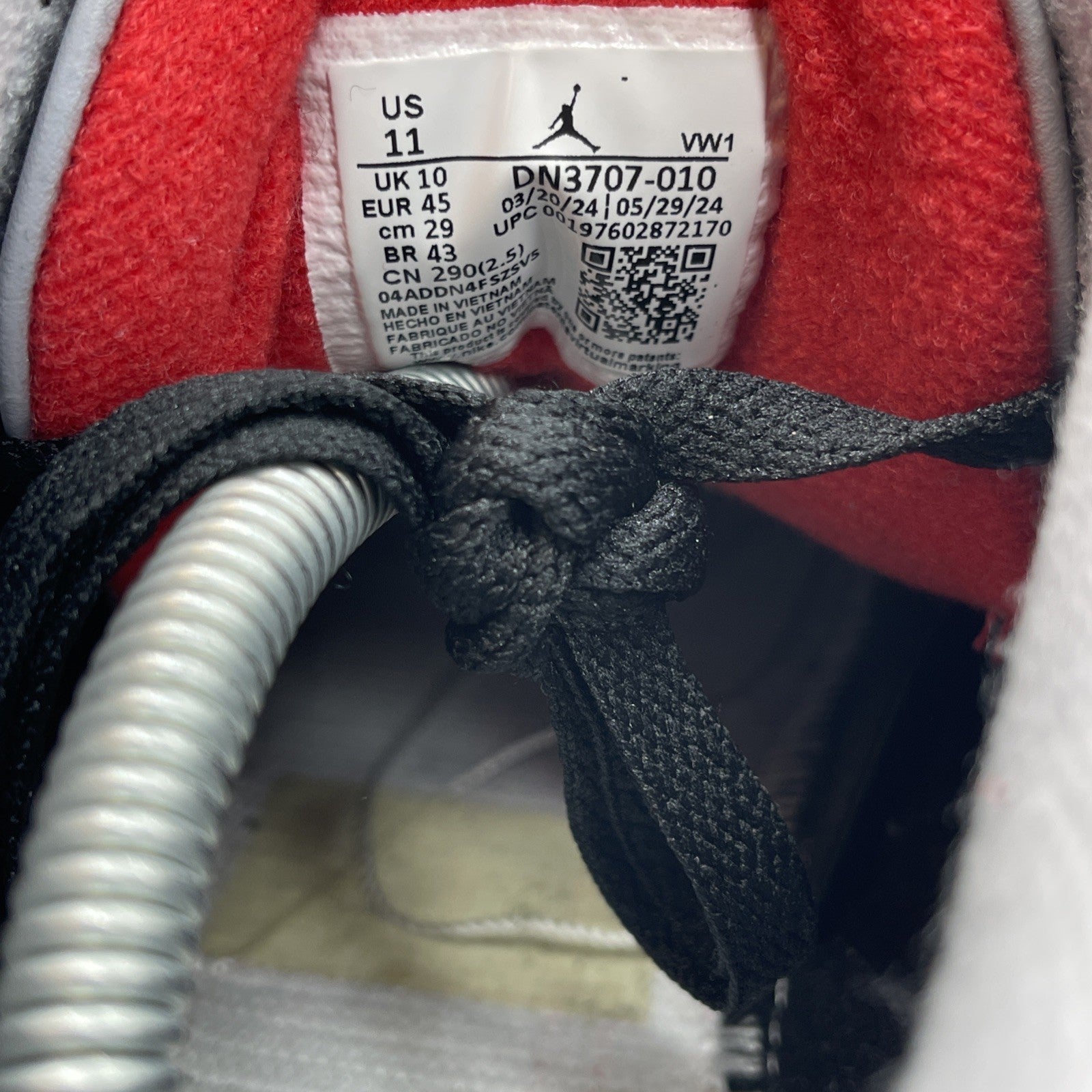 Size 11 - Air Jordan 3 Retro OG 2024 Black Cement Black Grey Suede (DN3707-010)