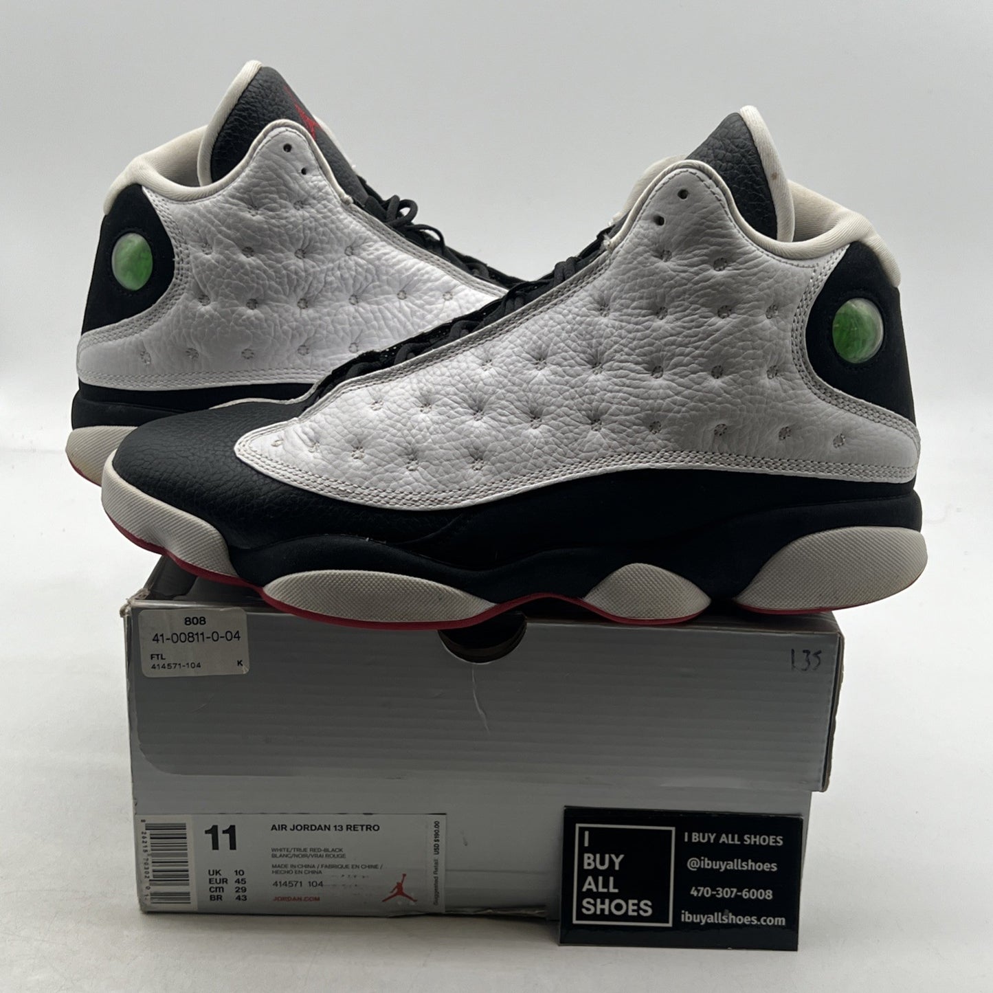 Size 11 - Air Jordan 13 Retro He Got Game 2018 (414571-104)