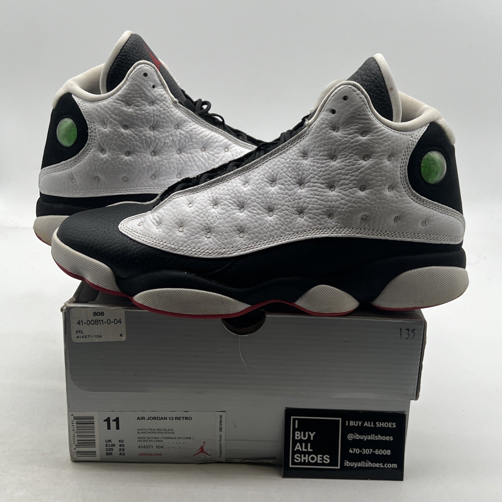 Size 11 - Air Jordan 13 Retro He Got Game 2018 (414571-104)