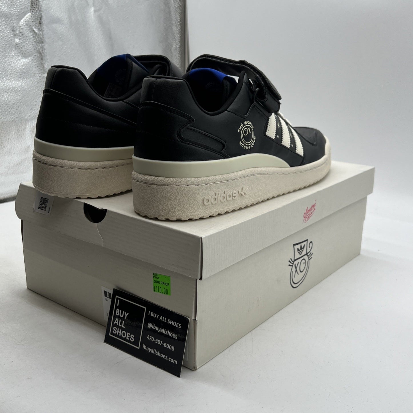 Size 13 - André Saraiva x Adidas Forum Low The World Needs Love (GZ2205)