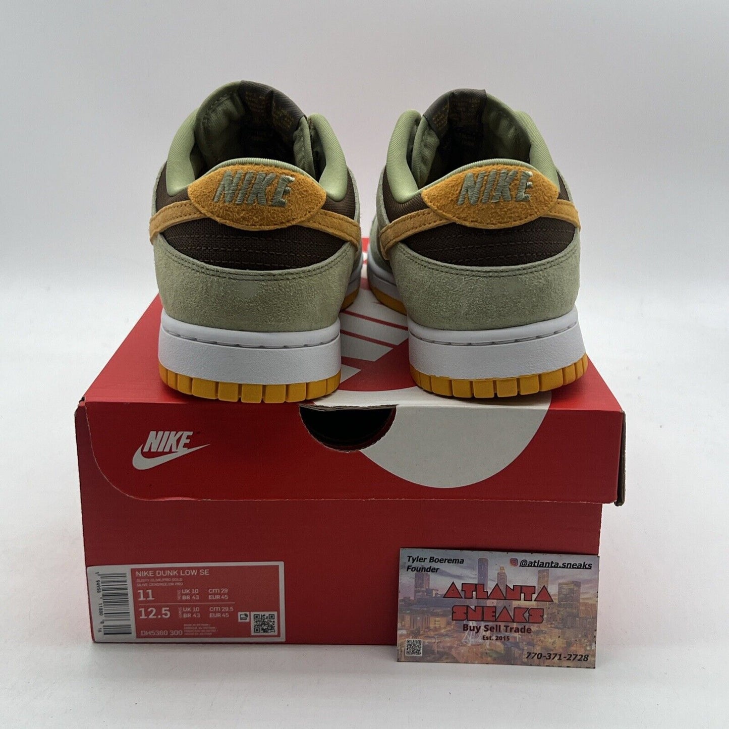 Size 11 - Nike Dunk Low Dusty Olive (DH5360-300)