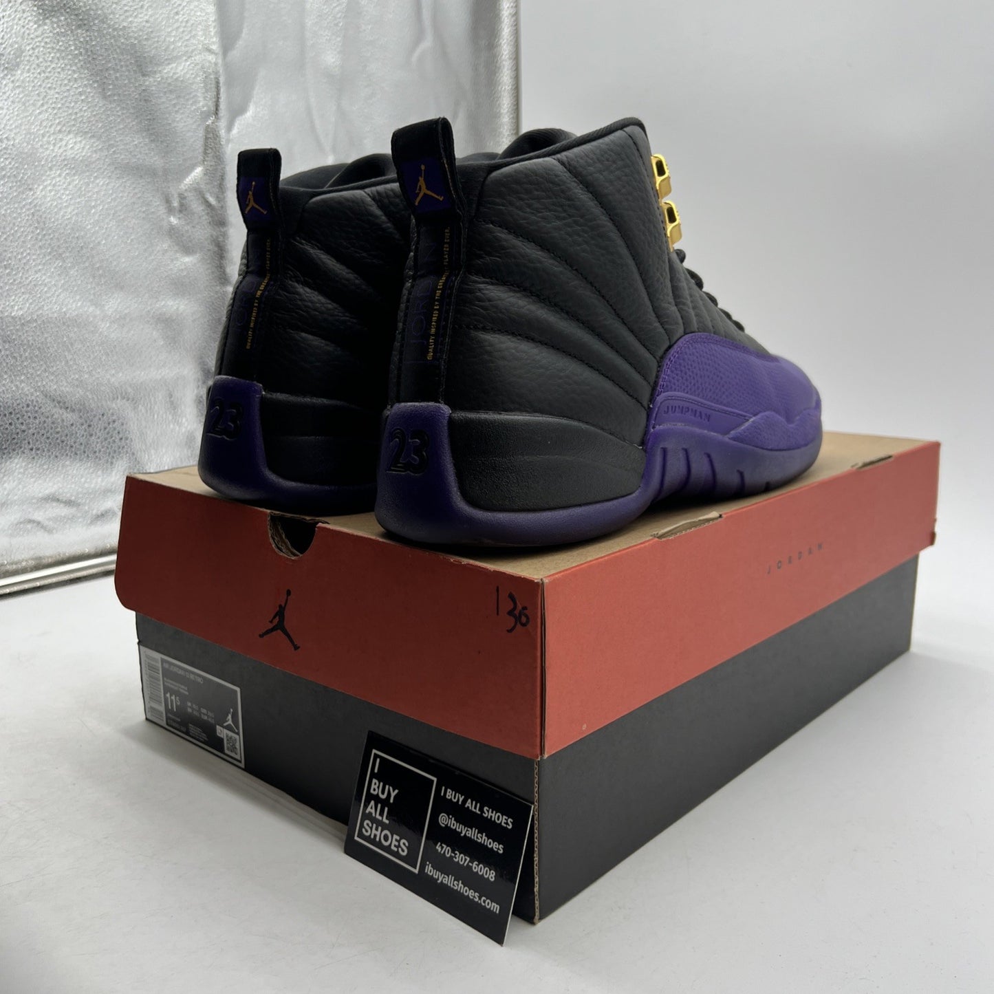 Size 11.5 - Air Jordan 12 Retro Mid Field Purple (CT8013-057)
