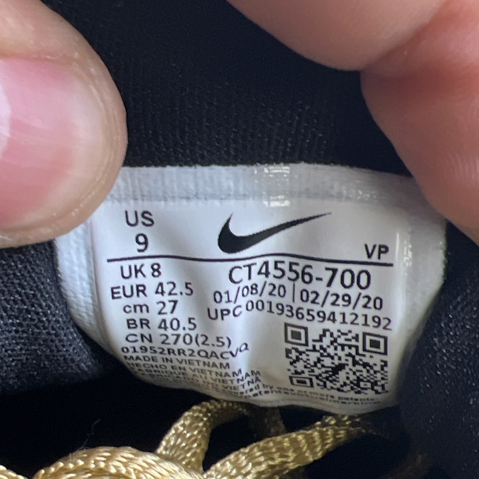 Size 9 - Nike Air Max 97 Olympic Gold (CT4556-700)
