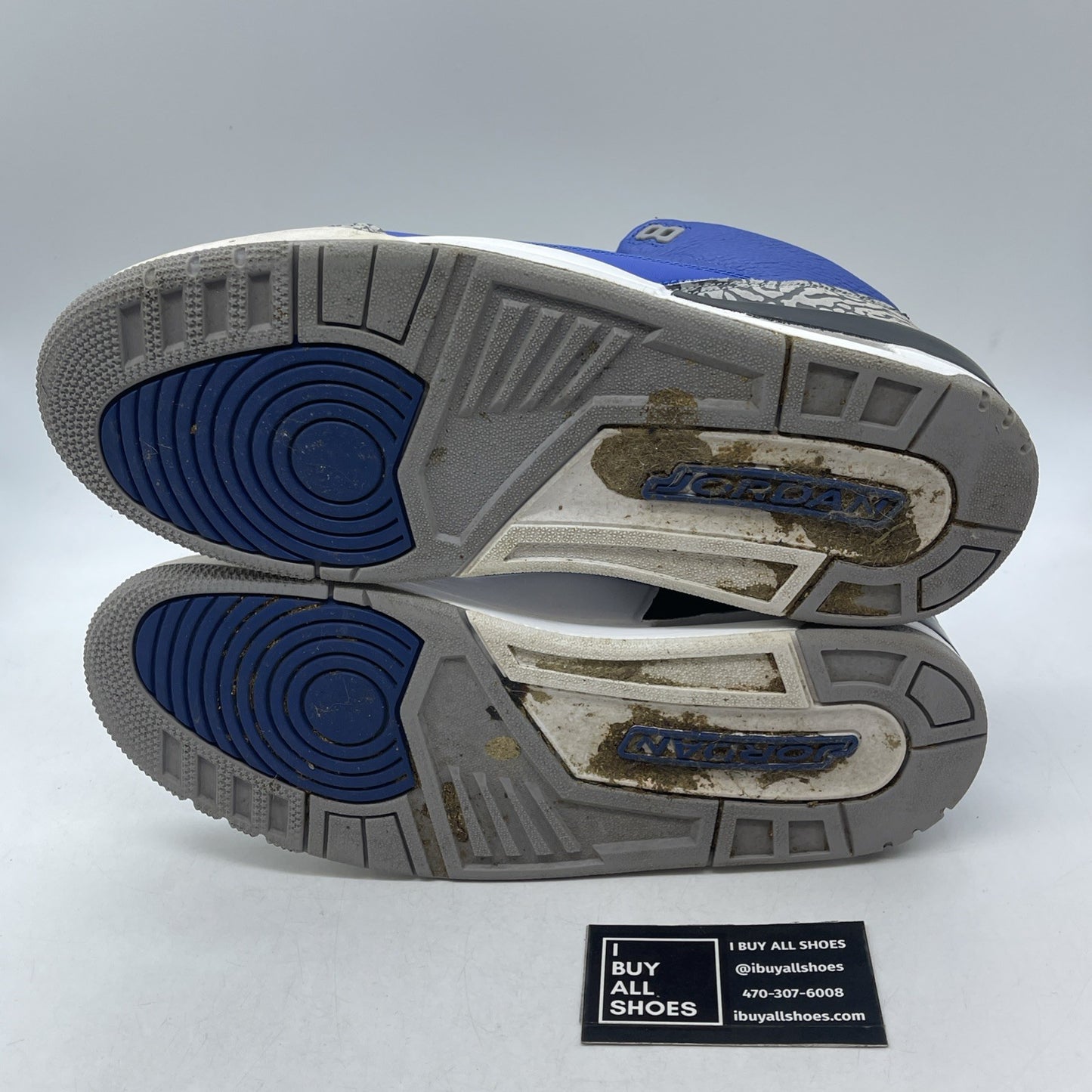 Size 10.5 - Air Jordan 3 Retro Varsity Royal 2020 (CT8532-400)