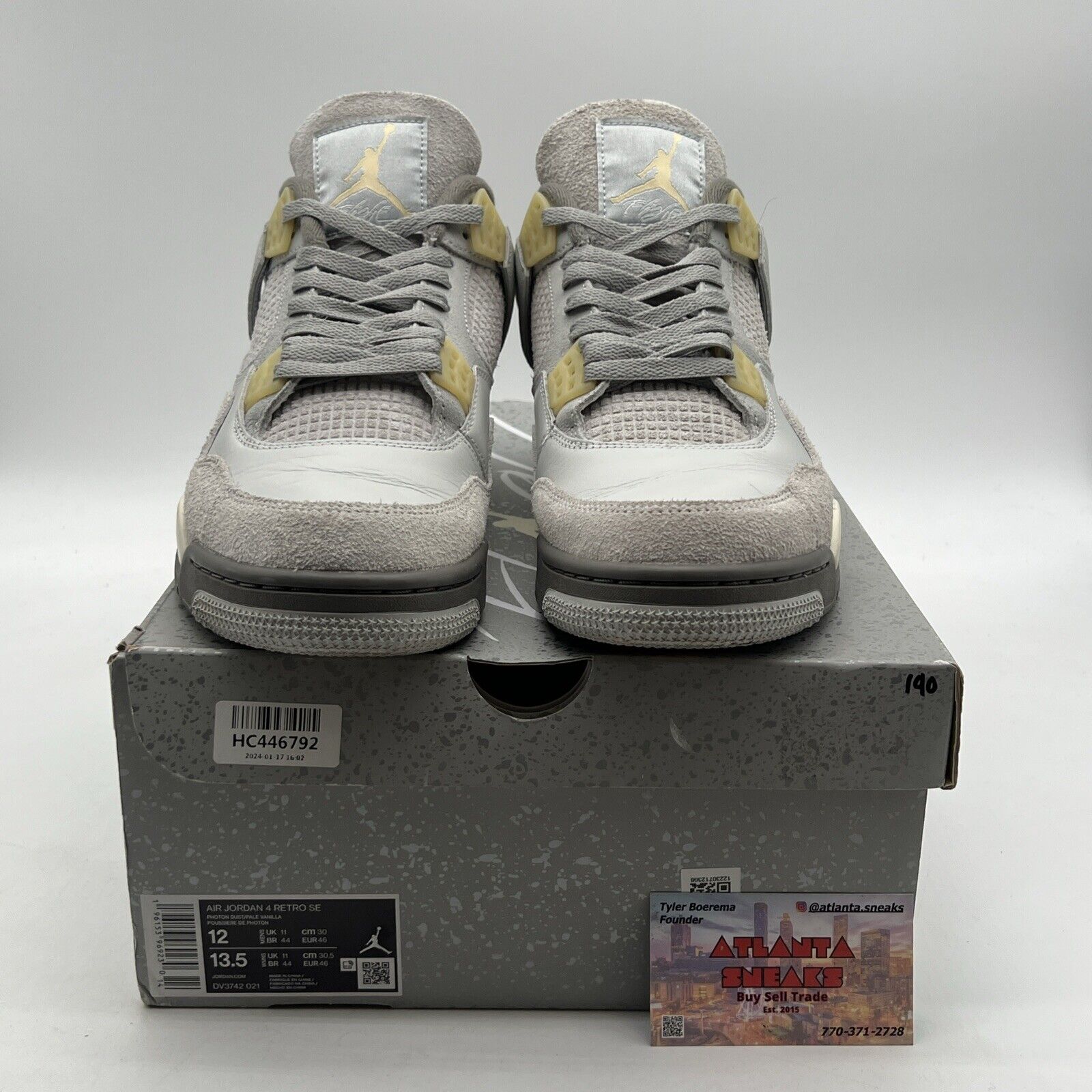 Size 12 - Jordan 4 Retro SE Low Craft (DV3742-021)