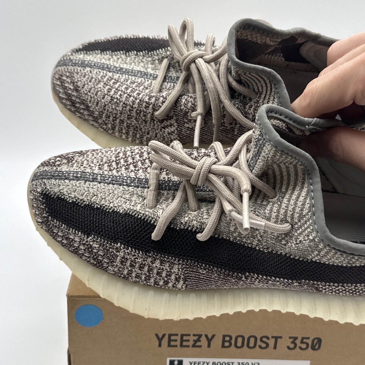 Size 6.5 - adidas Yeezy Boost 350 V2 Low Zyon Brown Grey Boost Kanye West