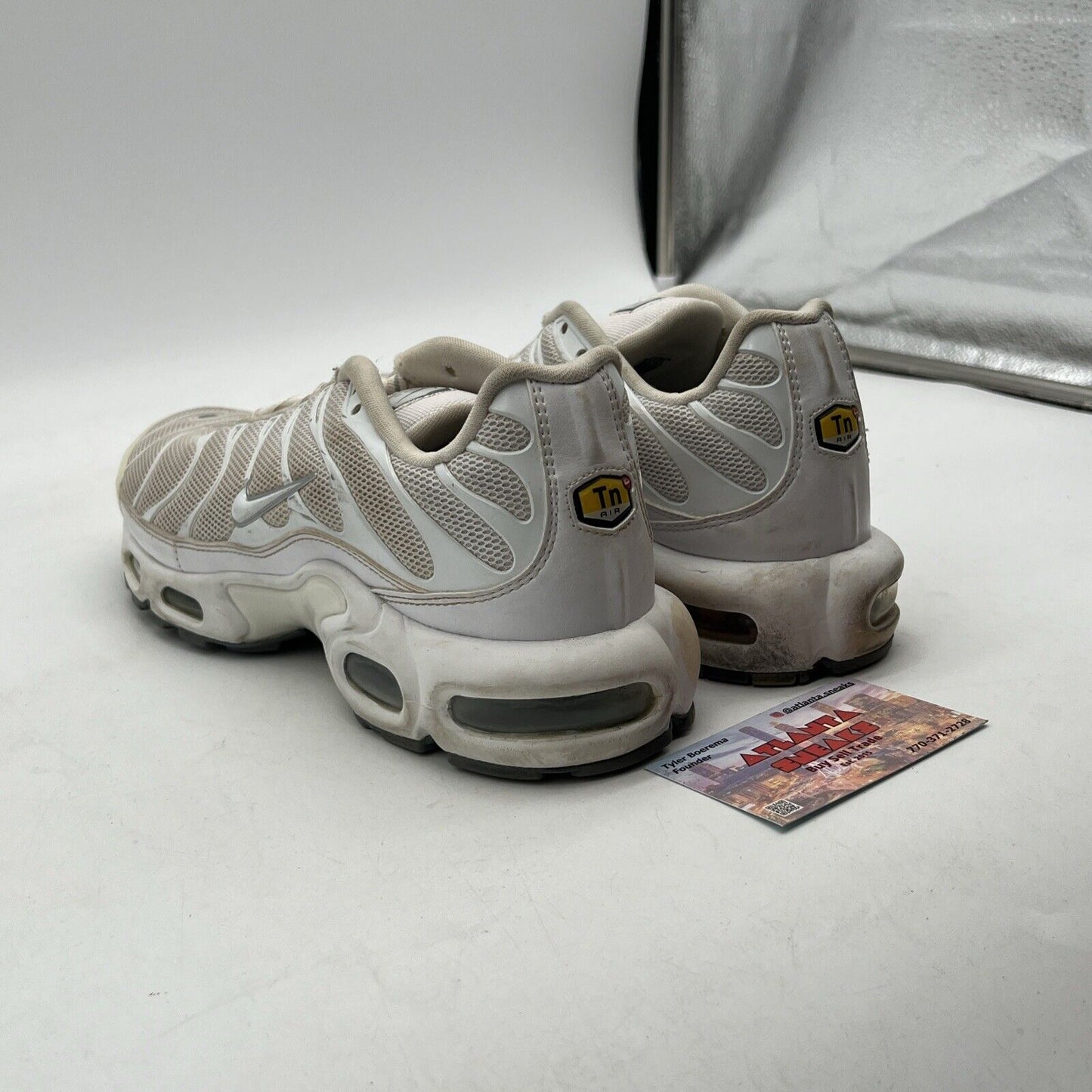 Size 9 - Nike Air Max Plus White (604133-139)