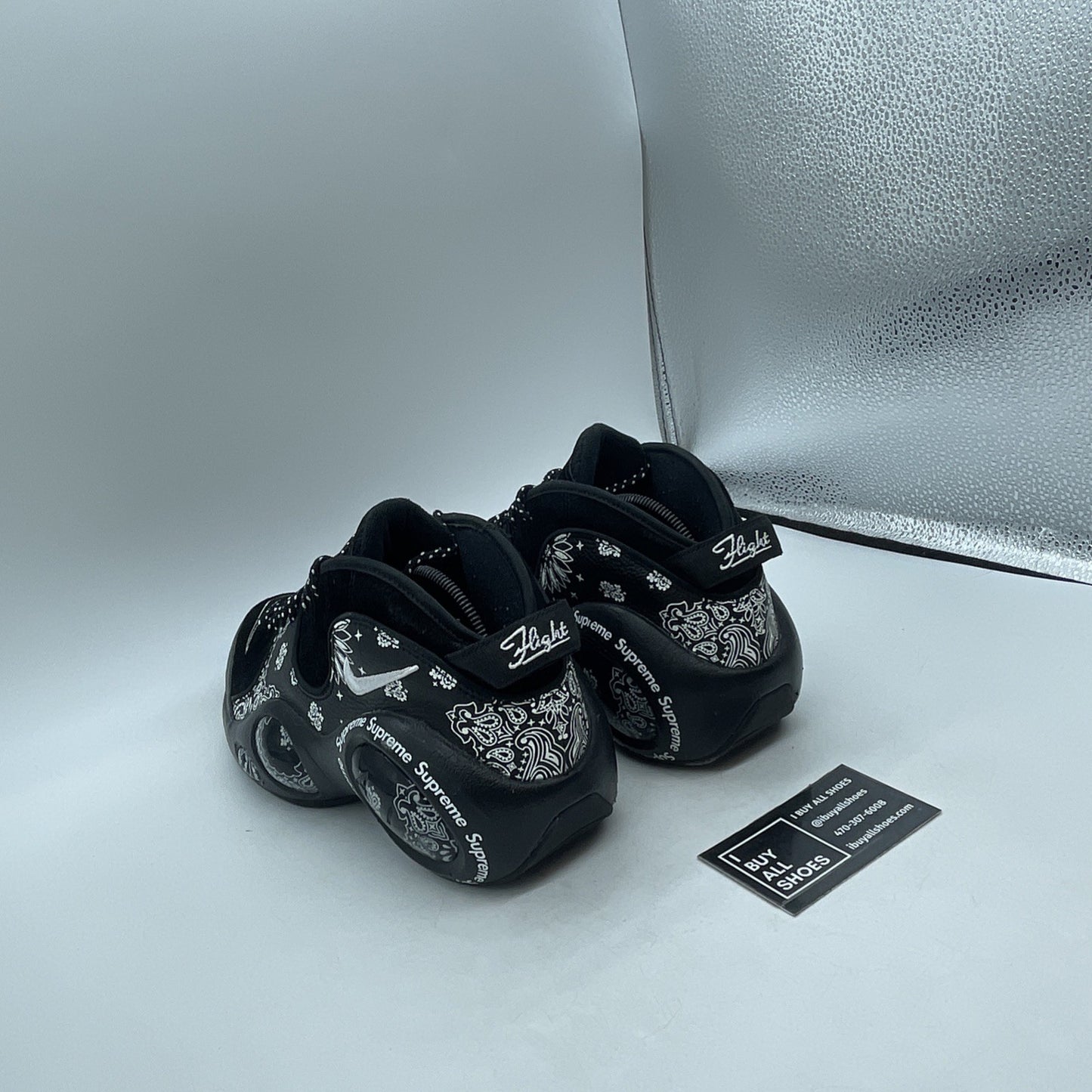 Size 9.5 - Nike Supreme x Air Zoom Flight 95 SP Black (DJ8604-001)