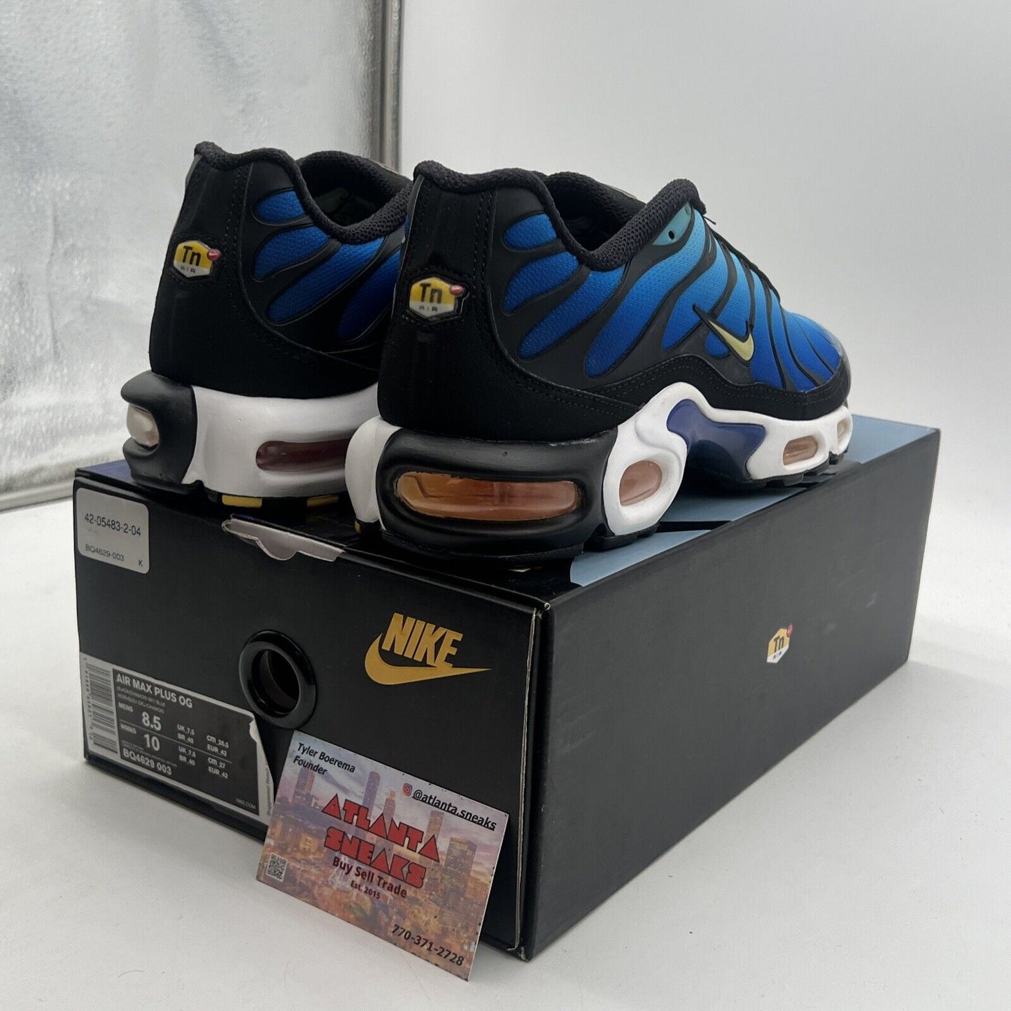 Size 8.5 - Nike Air Max Plus 2018 Hyper Blue (BQ4629-003)