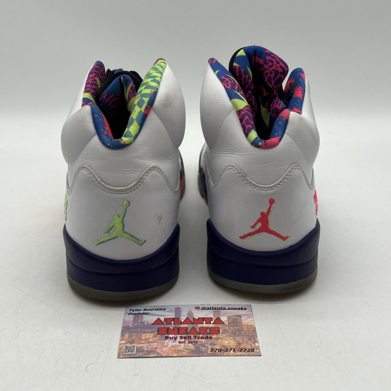 Size 11 - Jordan 5 Retro Alternate Bel-Air 2020 Black White Leather (DB3335-100)