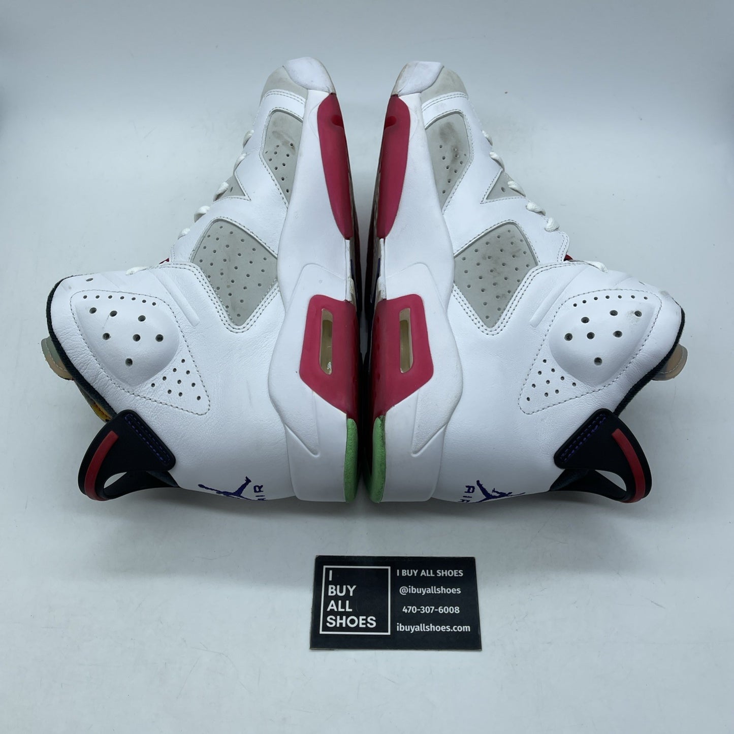 Size 10.5 - Jordan 6 Retro Hare White 2020 Grey Purple Suede (CT8529-062)