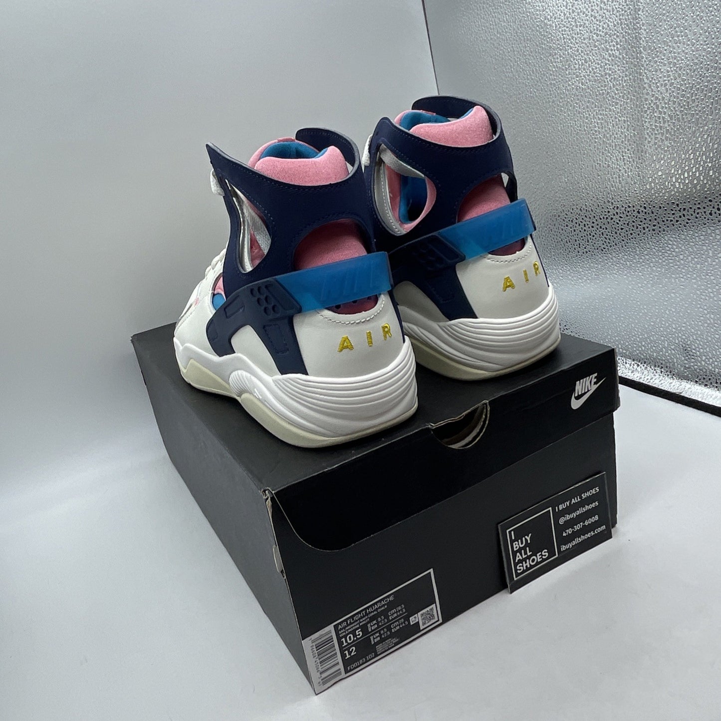 Size 10.5 - Nike Air Flight Huarache Nike Gear (FD0183-102)