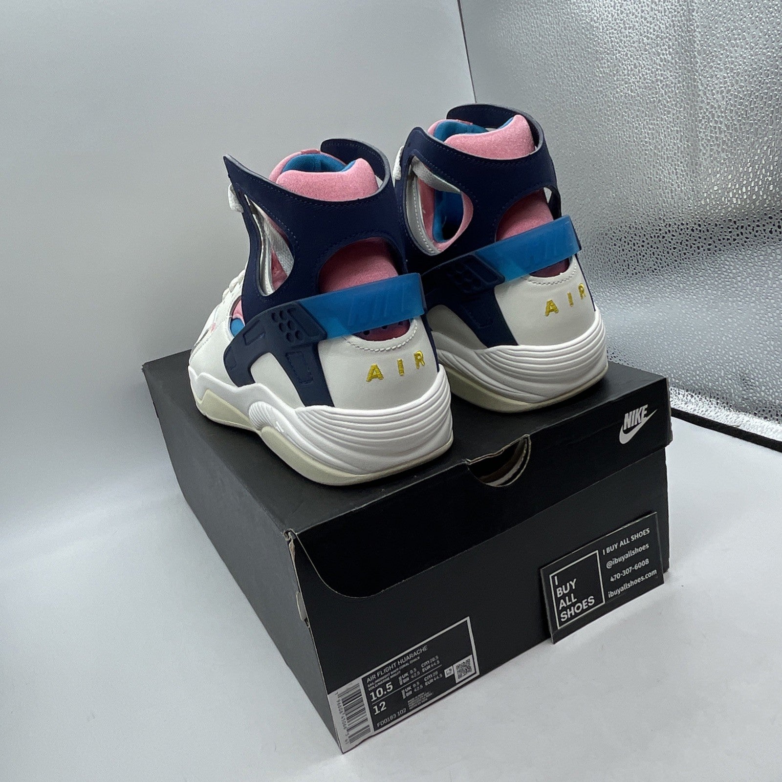 Size 10.5 - Nike Air Flight Huarache Nike Gear (FD0183-102)