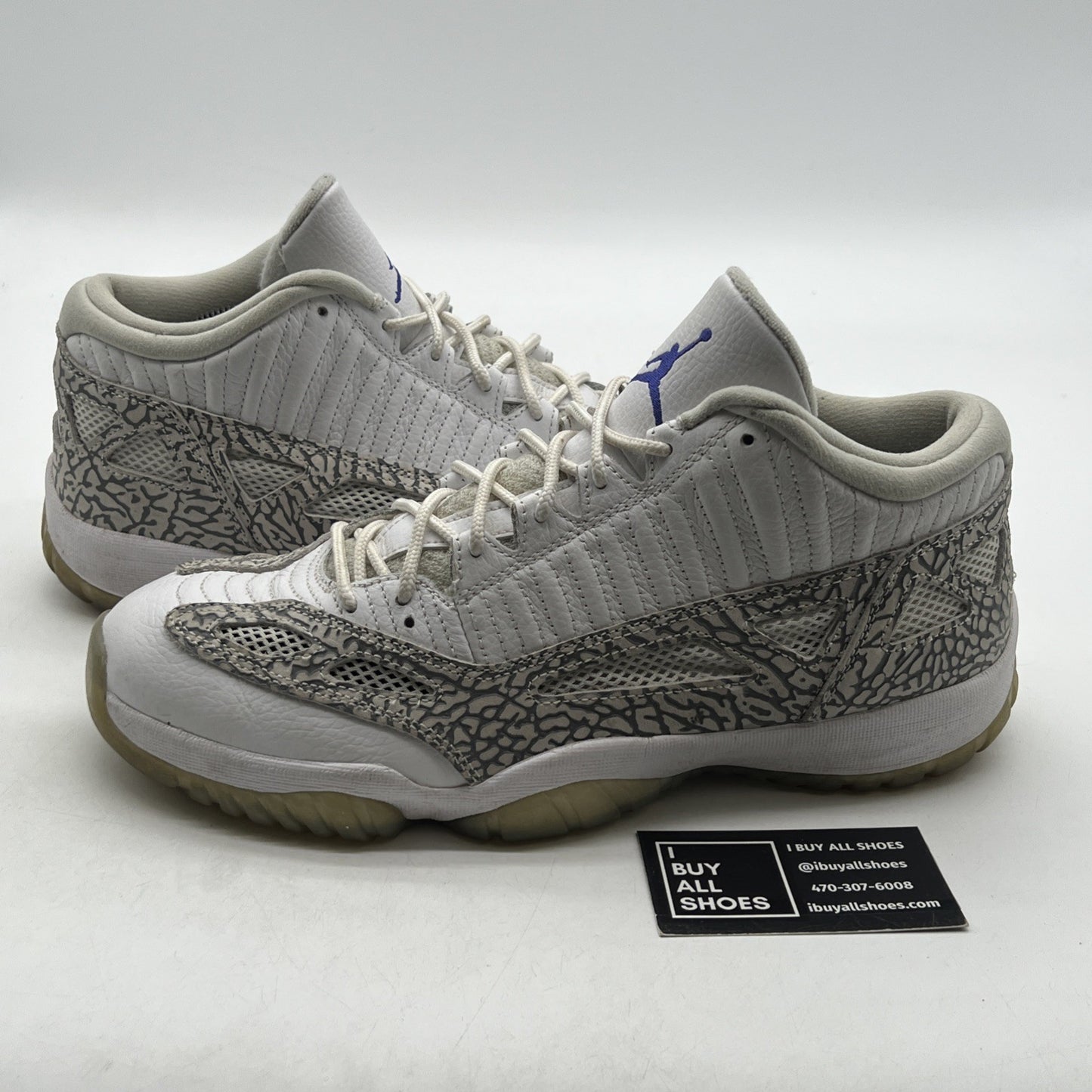 Size 11 - Air Jordan 11 Retro IE 2015 Low Cobalt (307008-102)