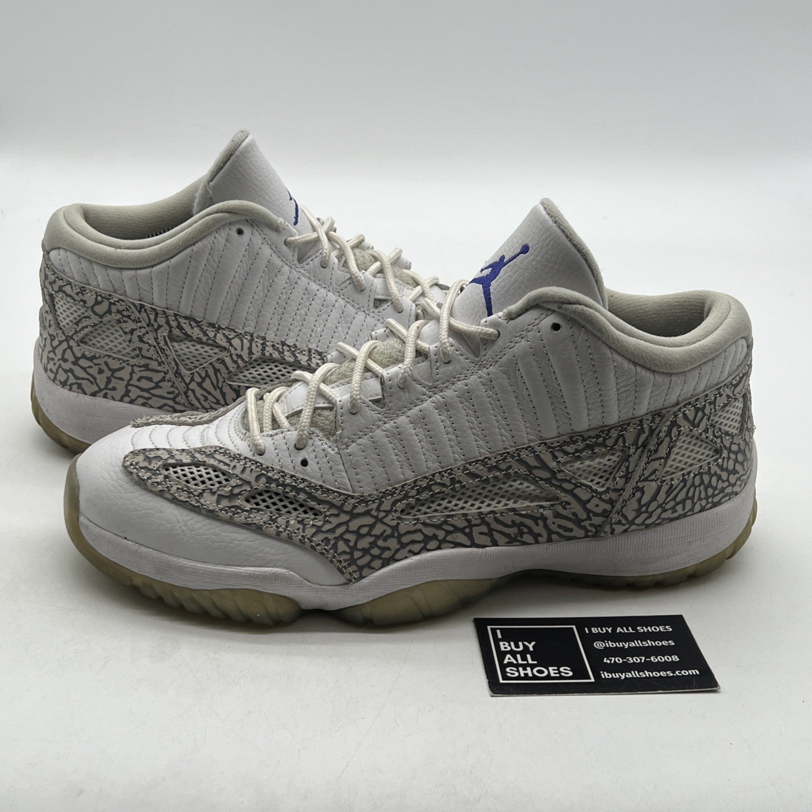 Size 11 - Air Jordan 11 Retro IE 2015 Low Cobalt (307008-102)