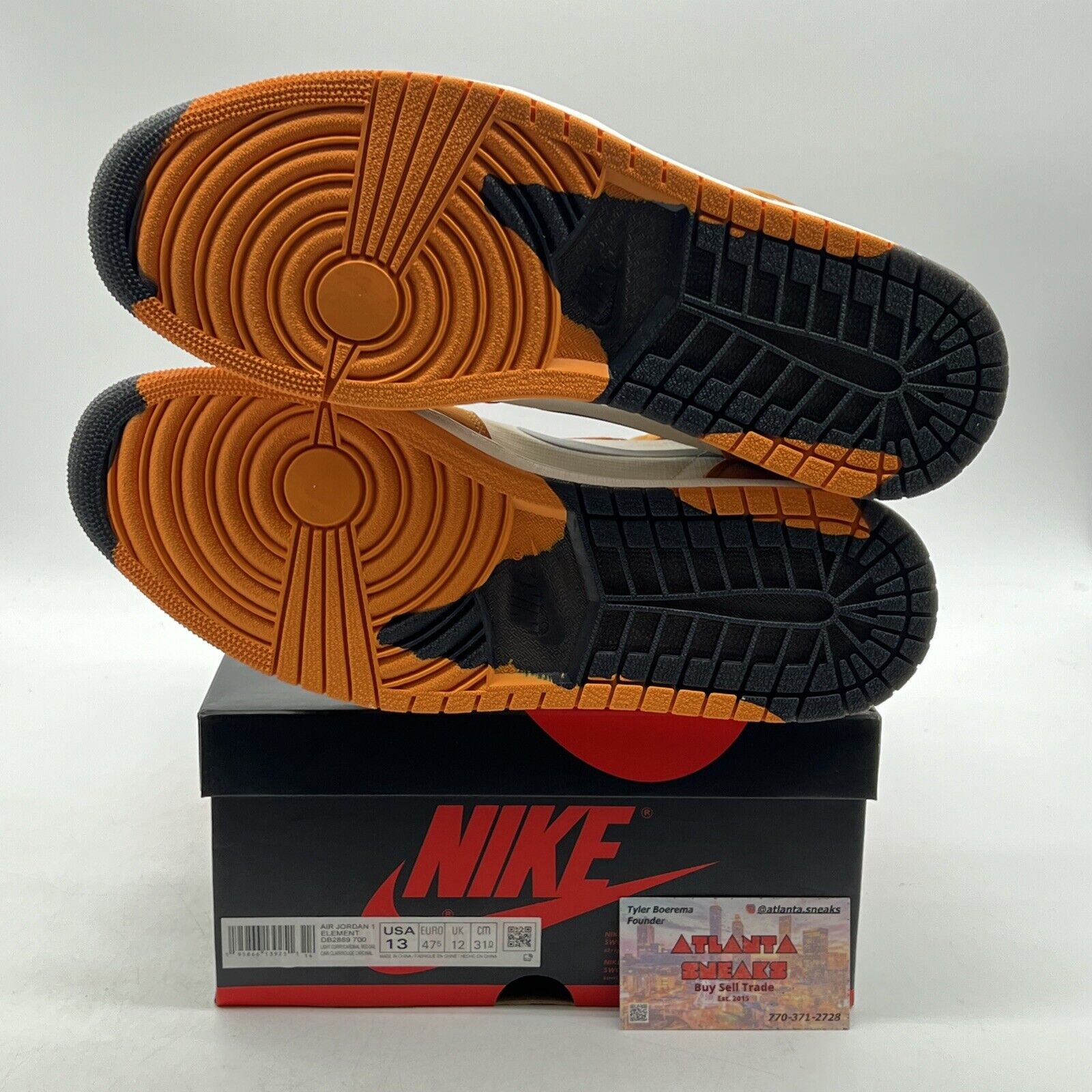 Size 13 - Air Jordan 1 Element GORE-TEX High Light Curry (DB2889-700)