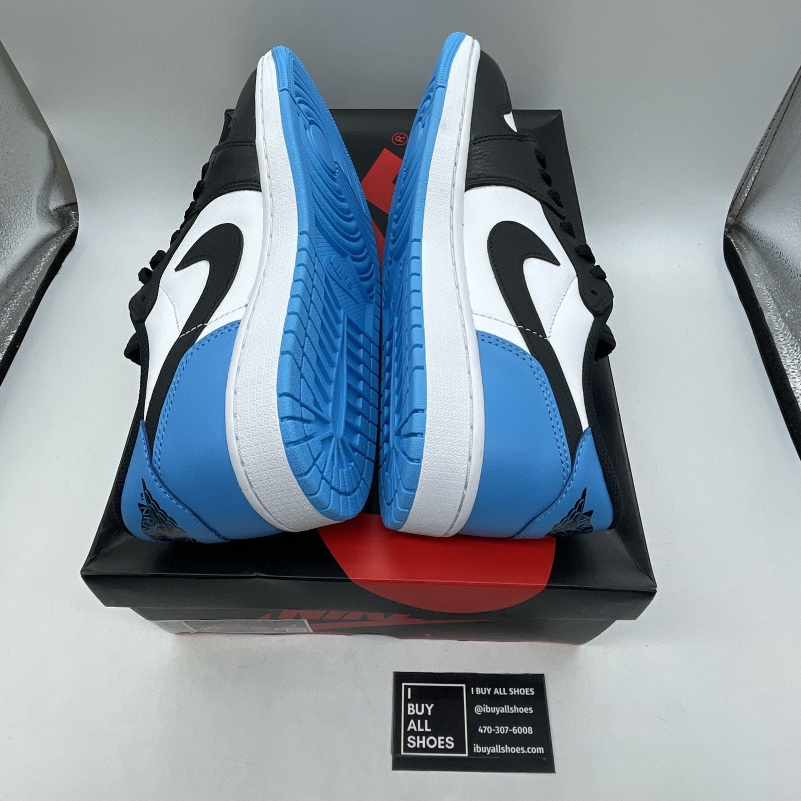 Size 10.5 - Air Jordan 1 Retro OG Low UNC (CZ0790-104)